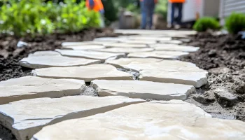 Walkway Installation 6